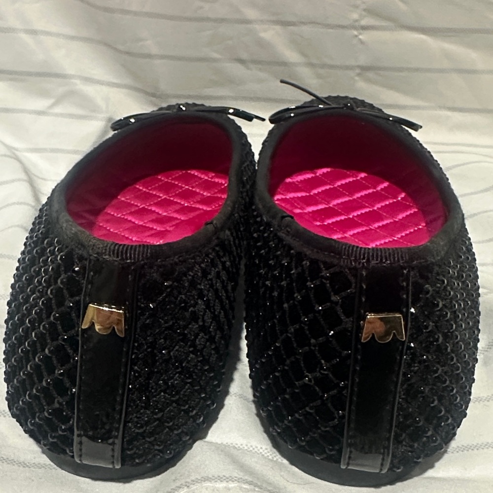 Birdies Songbird Ballet black shimmer flats - Picture 6 of 7